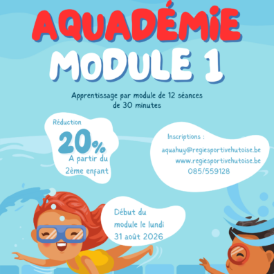 🚨 OUVERTURE DES INSCRIPTIONS – MODULE 1 AQUADÉMIE ! 🌊🏊‍♂️